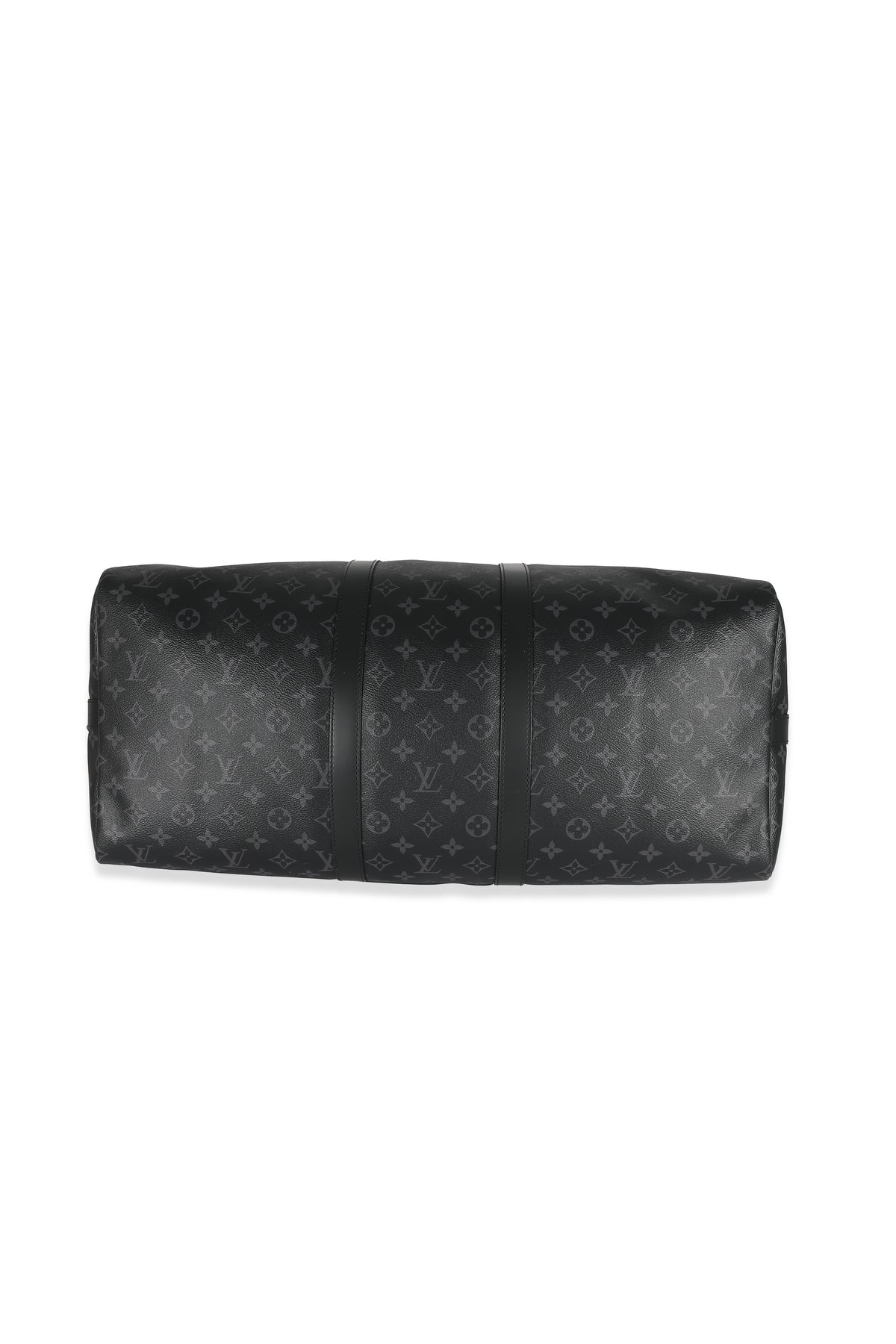 Louis Vuitton Monogram Eclipse Canvas Keepall Bandouliere 55