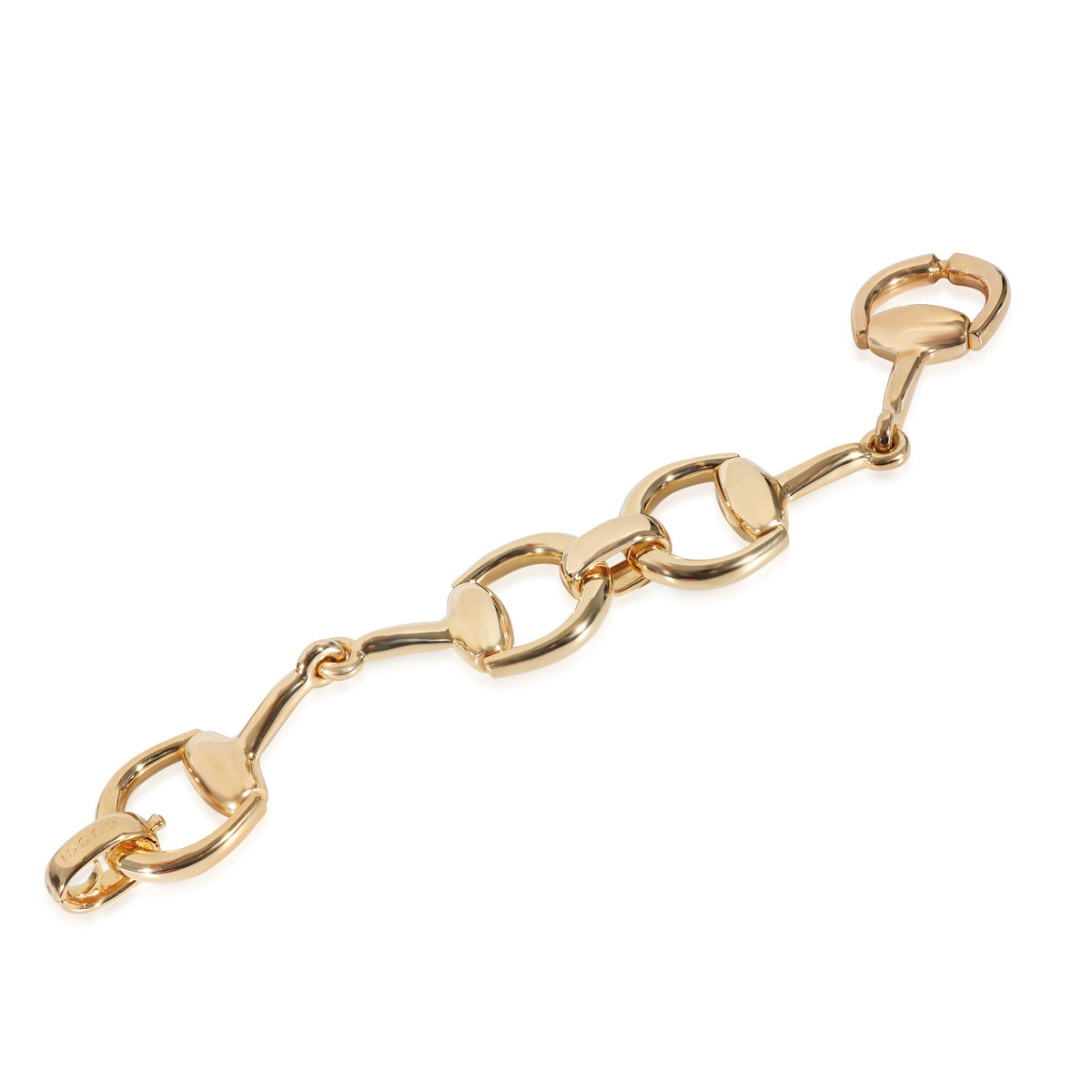 Gucci Horsebit Bracelet Large in 18k Yellow Gold