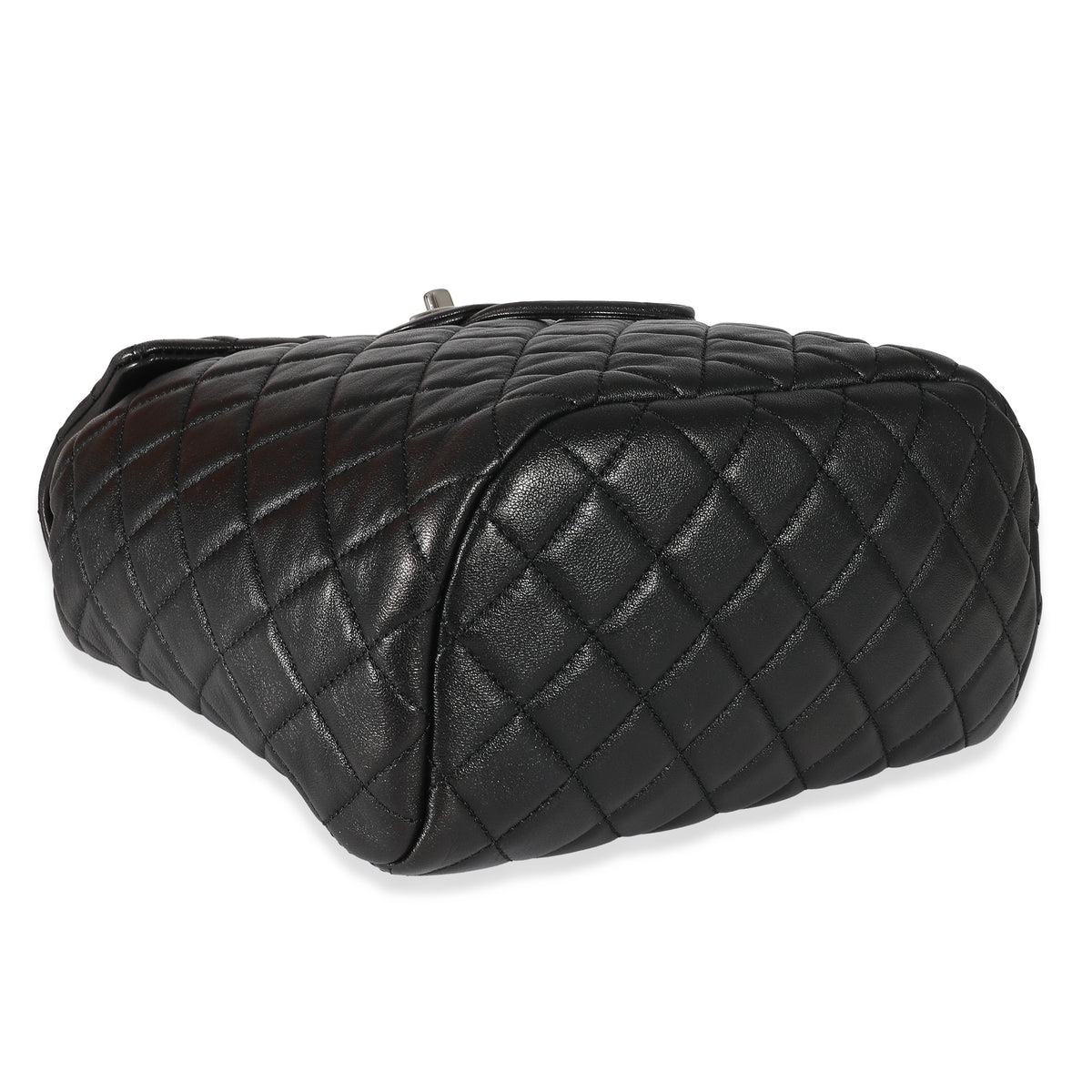 Chanel 16P Black Quilted Lambskin Small Urban Spirit Backpack