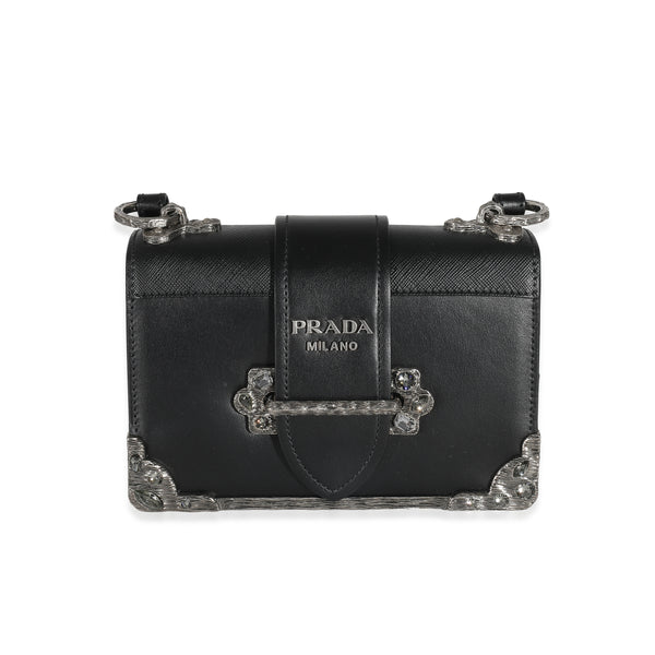 Prada cahier online silver