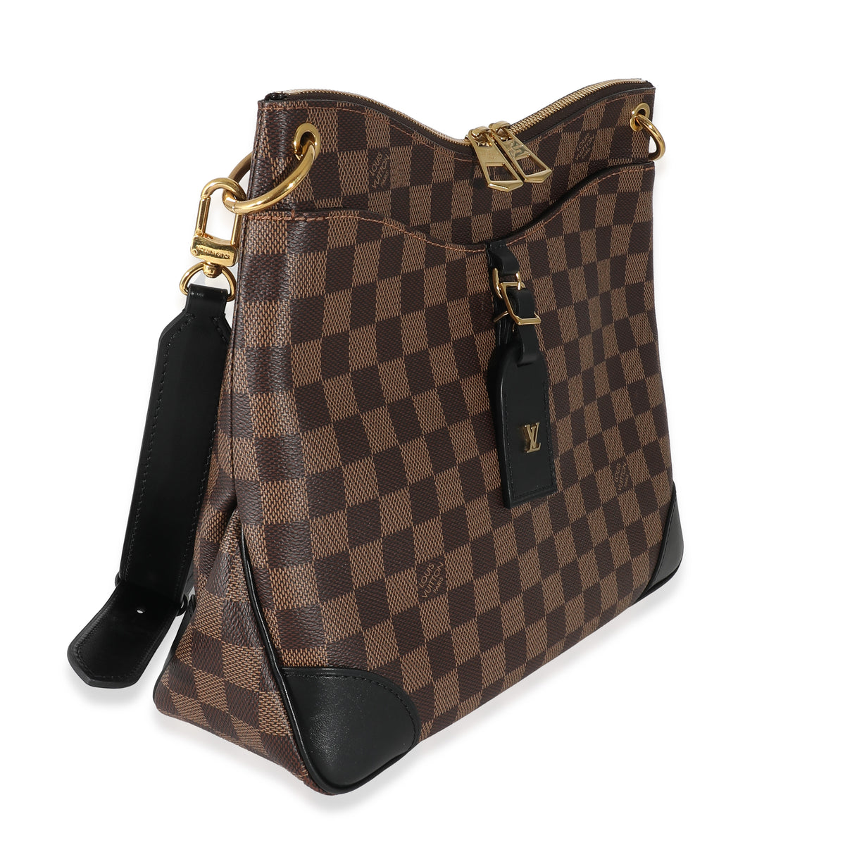 Louis Vuitton Black Damier Ebene Odeon MM