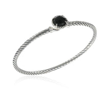 David Yurman Chatelaine Onyx Bracelet in Sterling Silver Black