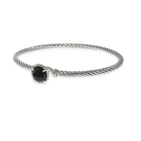 David Yurman Chatelaine Onyx Bracelet in Sterling Silver Black