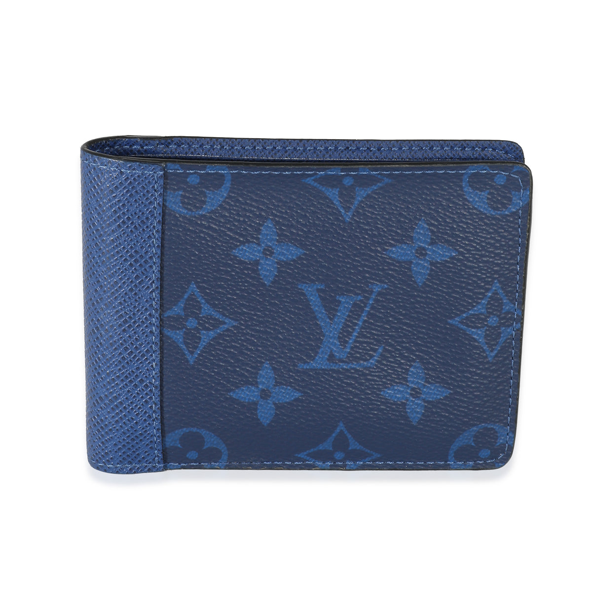 Louis Vuitton Blue Taiga Monogram Cobalt Canvas Taigarama Multiple Wallet