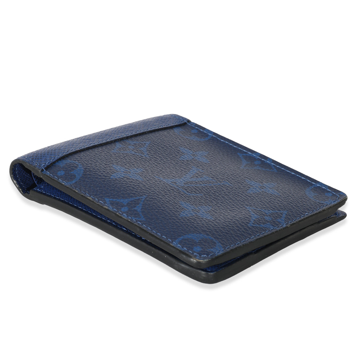 Louis Vuitton Blue Taiga Monogram Cobalt Canvas Taigarama Multiple Wallet