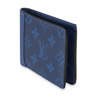 Louis Vuitton Blue Taiga Monogram Cobalt Canvas Taigarama Multiple Wallet