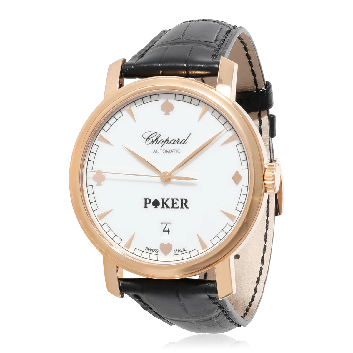 Chopard Classic Poker 161278-5017 Mens Watch in 18k Yellow Gold