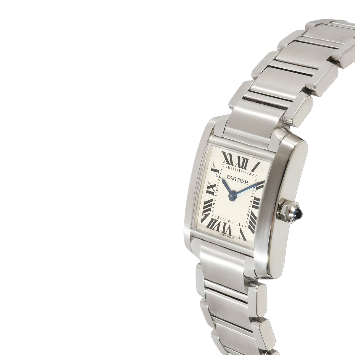 Cartier Tank Francaise W51008Q3 Womens Watch in  Stainless Steel