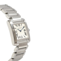 Cartier Tank Francaise W51008Q3 Womens Watch in  Stainless Steel