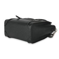 Celine Black Drummed Calfskin Nano Luggage