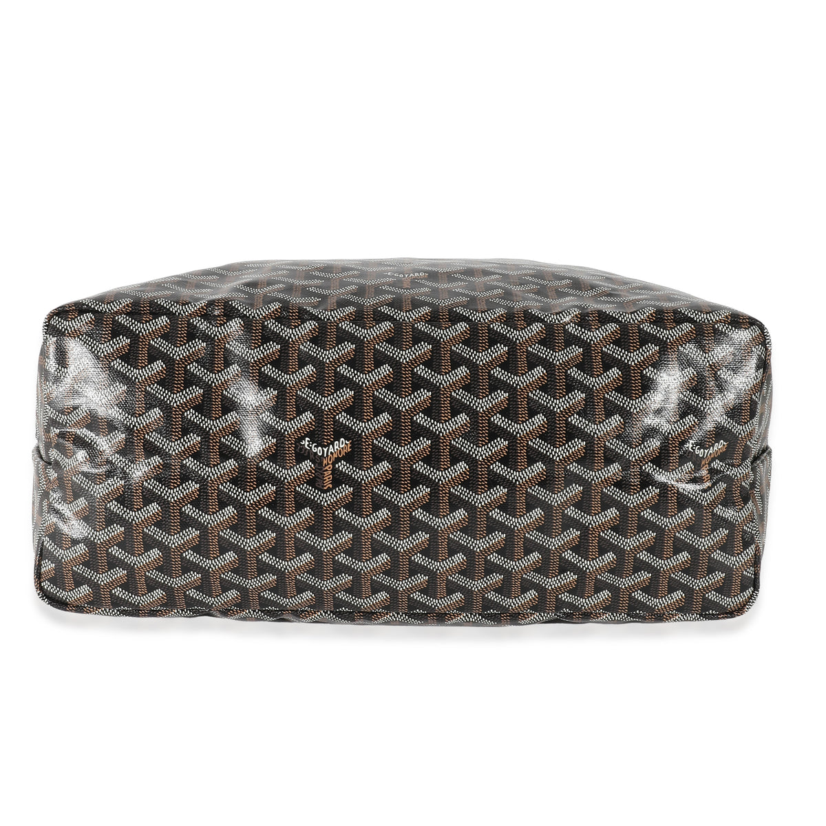 Goyard Black Goyardine Canvas Saint Louis PM