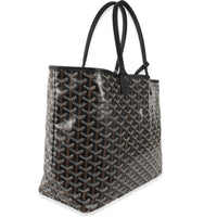 Goyard Black Goyardine Canvas Saint Louis PM