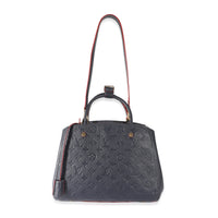 Louis Vuitton Marine Rouge Empreinte Montaigne MM