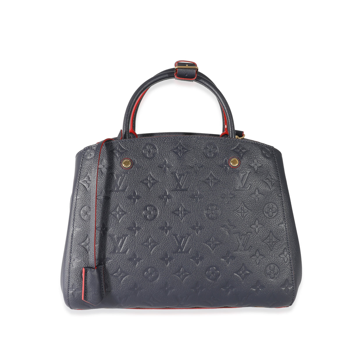 Louis Vuitton Marine Rouge Empreinte Montaigne MM