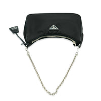 Prada Black Nylon Re-Edition 2005 Crossbody Bag