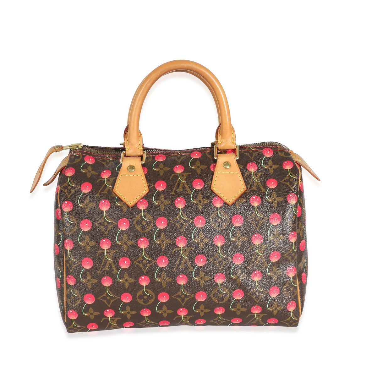 Louis Vuitton Monogram Canvas Cerise Speedy 25