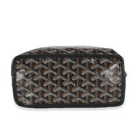 Goyard Black Goyardine Canvas Reversible Mini Anjou Tote