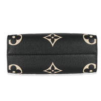 Louis Vuitton Black & Beige Bicolor Monogram Empreinte Onthego PM