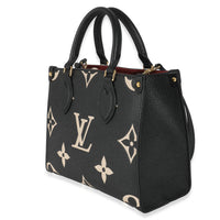 Louis Vuitton Black & Beige Bicolor Monogram Empreinte Onthego PM