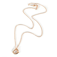 Tiffany & Co. Elsa Peretti Open Heart Pendant in 18k Rose Gold 0.02 CTW