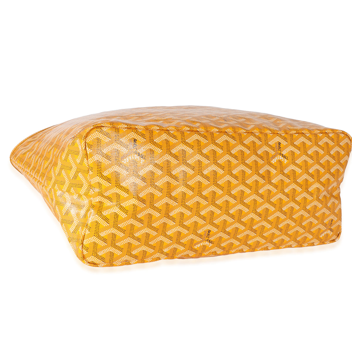 Goyard Yellow Goyardine Canvas Saint Louis PM