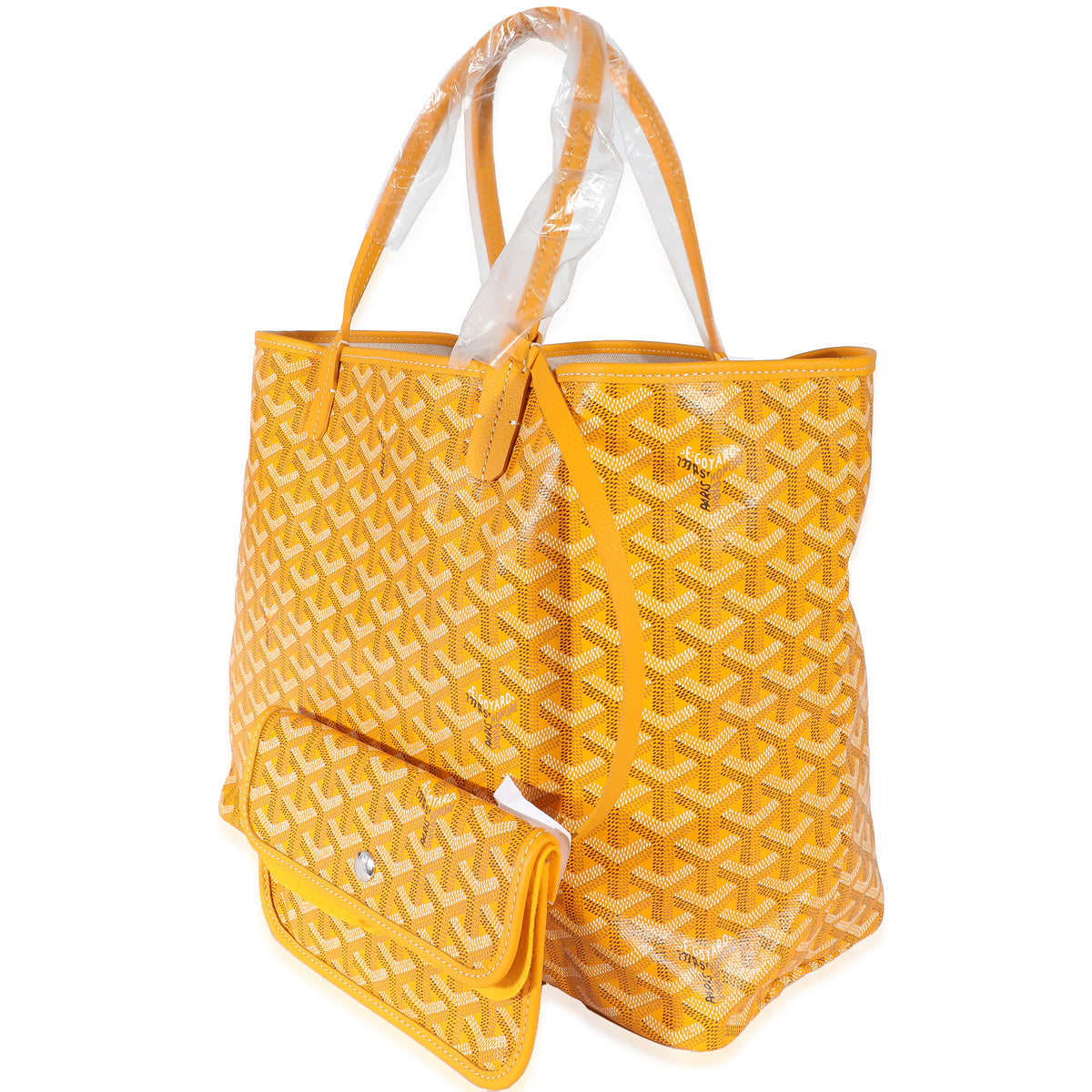 Goyard Yellow Goyardine Canvas Saint Louis PM