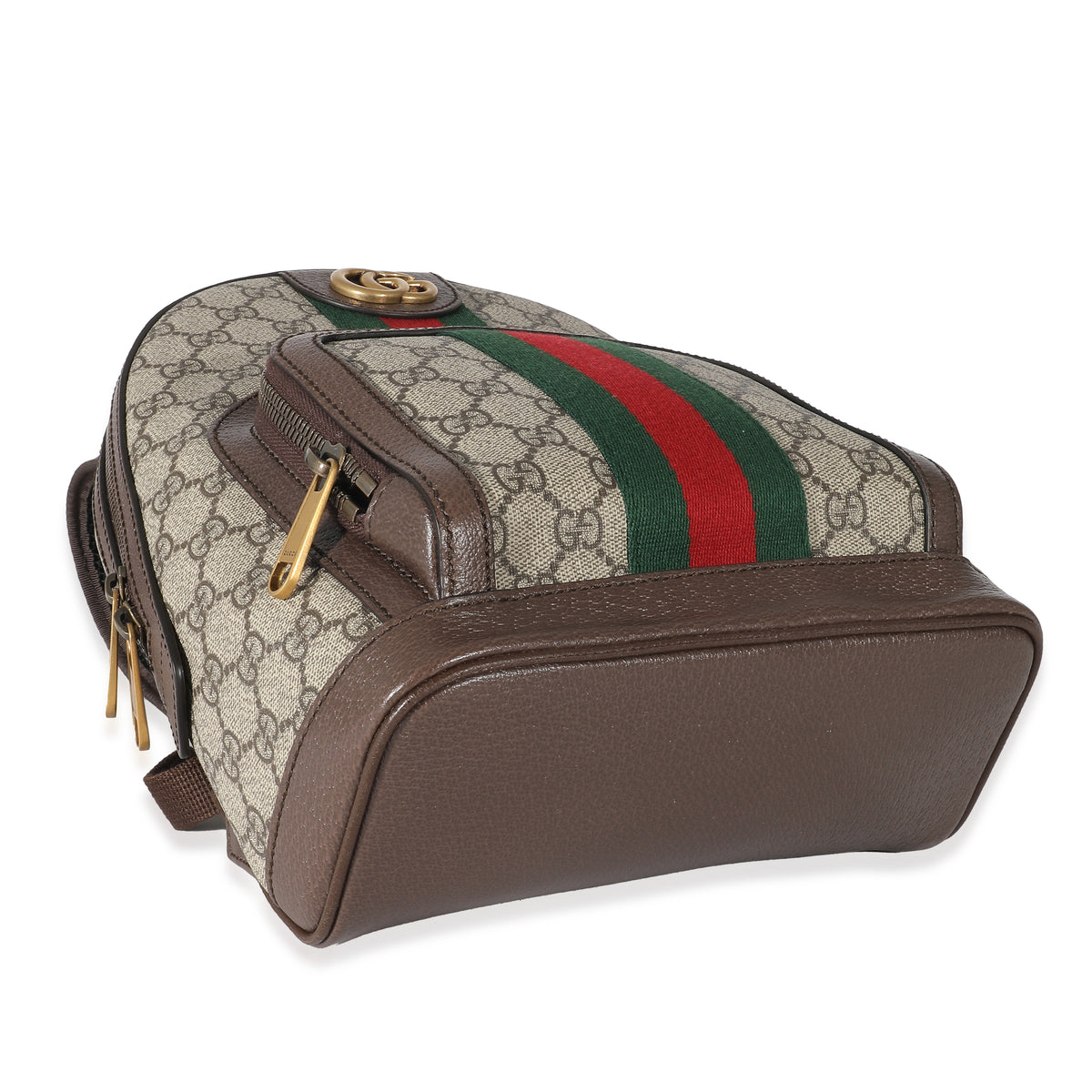 Gucci Beige GG Supreme Small Ophidia Backpack