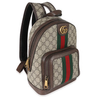 Gucci Beige GG Supreme Small Ophidia Backpack