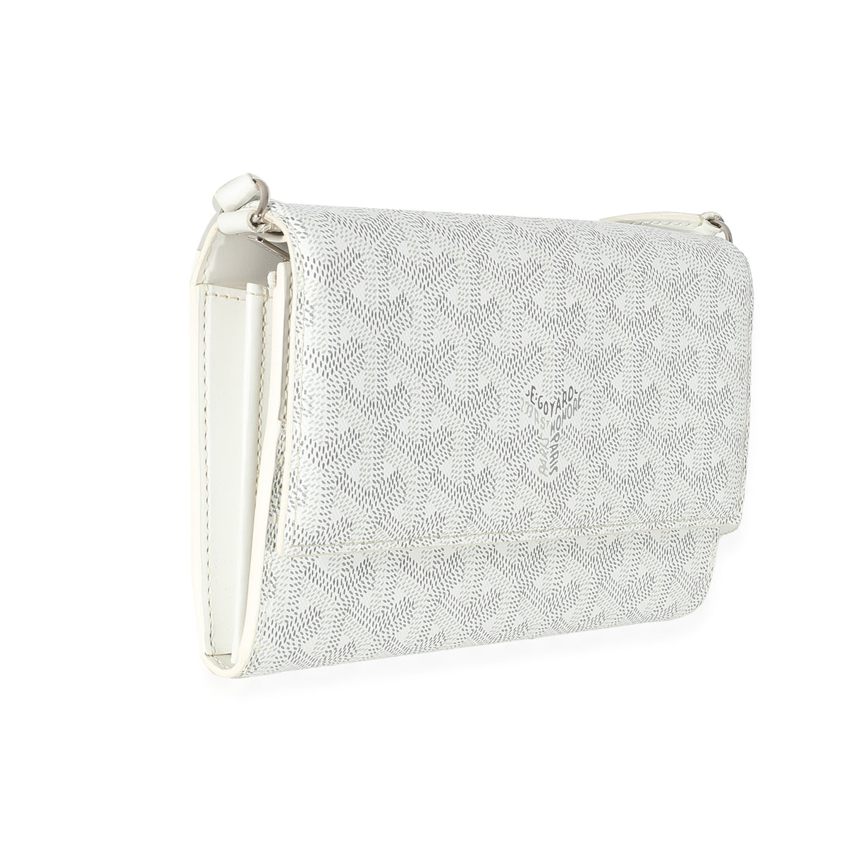 Goyard discount clutch white