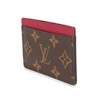 Louis Vuitton Fuchsia Monogram Canvas Card Holder