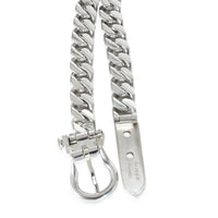 Hermès Buckle Collar Necklace in Sterling Silver