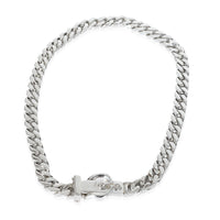 Hermès Buckle Collar Necklace in Sterling Silver