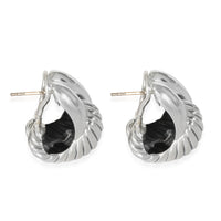 David Yurman Labyrinth Earrings in Sterling Silver