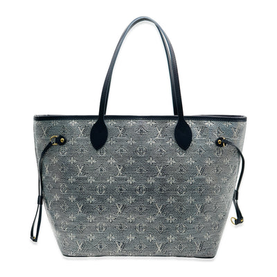 Louis Vuitton Limited Edition Blue Monoglam Neverfull MM