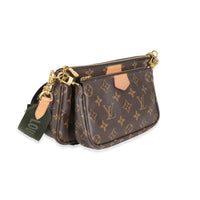 Louis Vuitton Khaki Monogram Canvas Multi Pochette