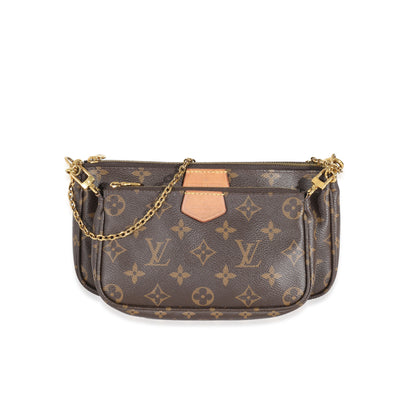 Louis Vuitton Khaki Monogram Canvas Multi Pochette