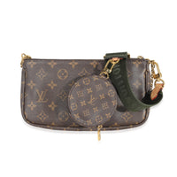 Louis Vuitton Khaki Monogram Canvas Multi Pochette