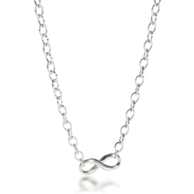 Tiffany & Co. Infinity Fashion Necklace in Sterling Silver