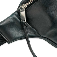 Saint Laurent Black Leather Marsupio Belt Bag