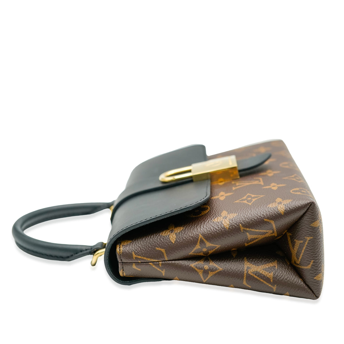 Louis Vuitton Black & Monogram Canvas Locky BB