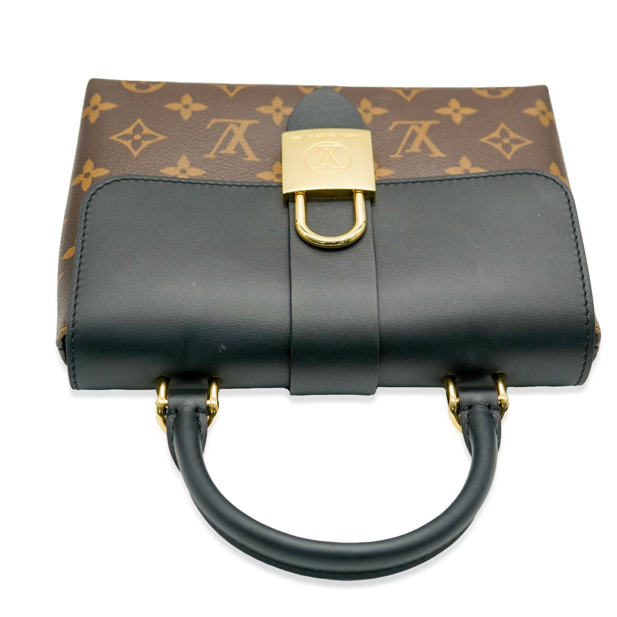 Louis Vuitton Black & Monogram Canvas Locky BB