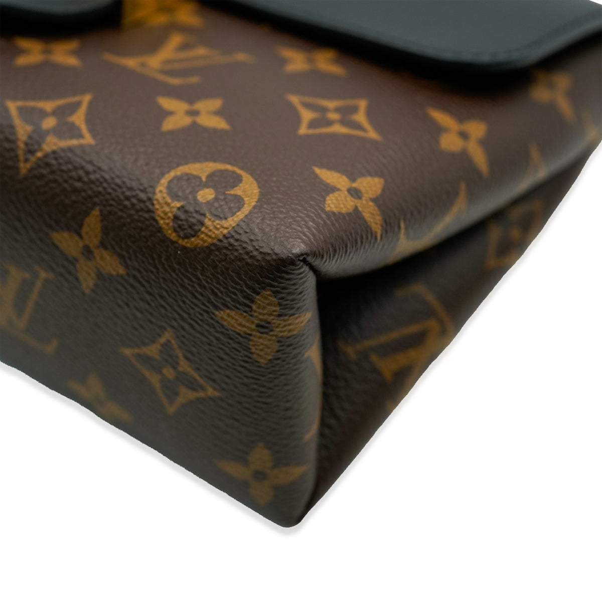 Louis Vuitton Black & Monogram Canvas Locky BB