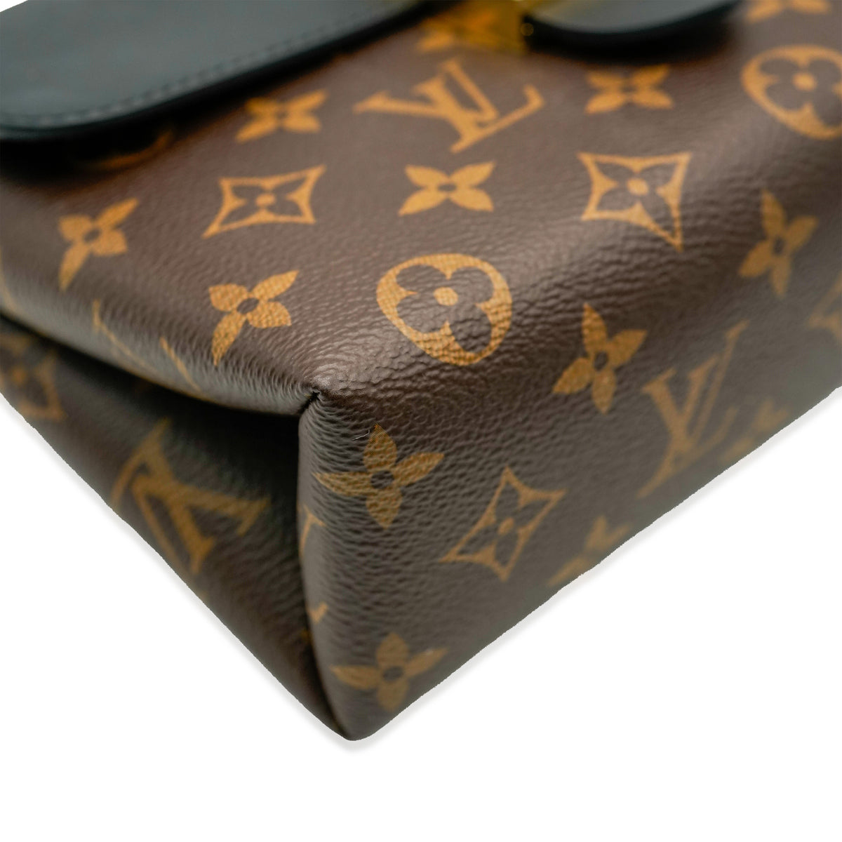 Louis Vuitton Black & Monogram Canvas Locky BB