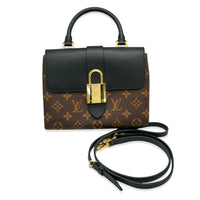 Louis Vuitton Black & Monogram Canvas Locky BB