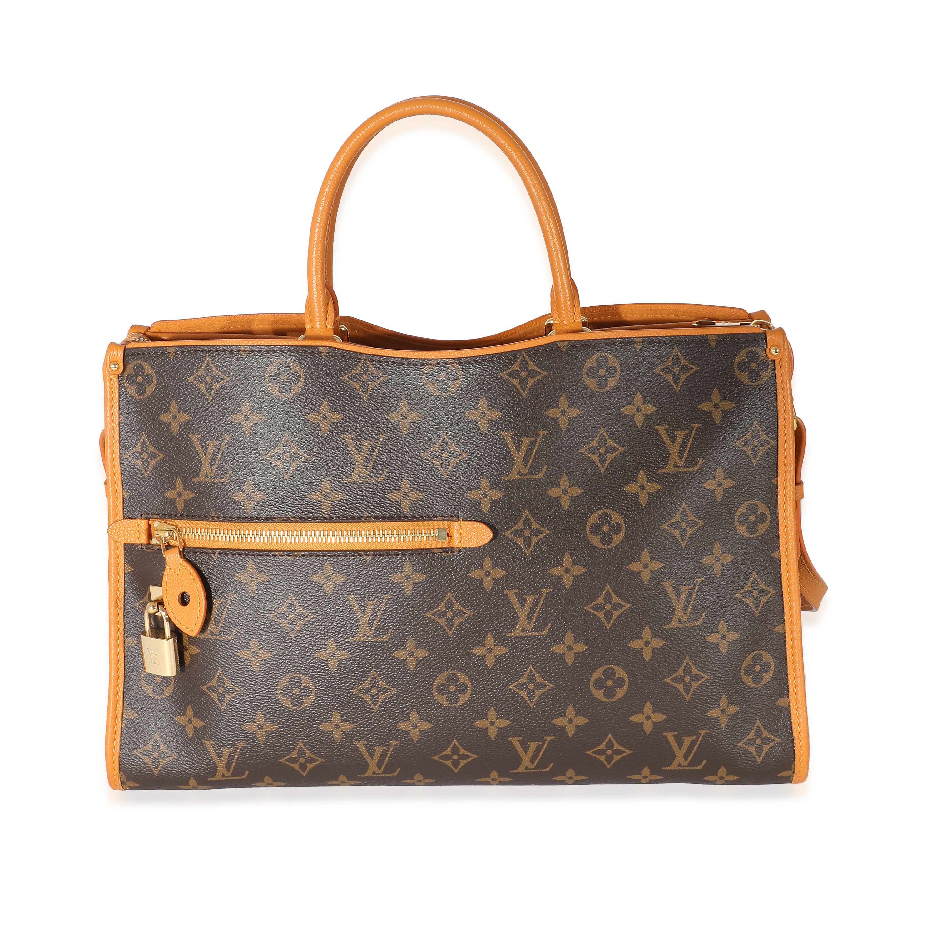 Louis Vuitton - Black & Monogram Canvas Popincourt mm NM