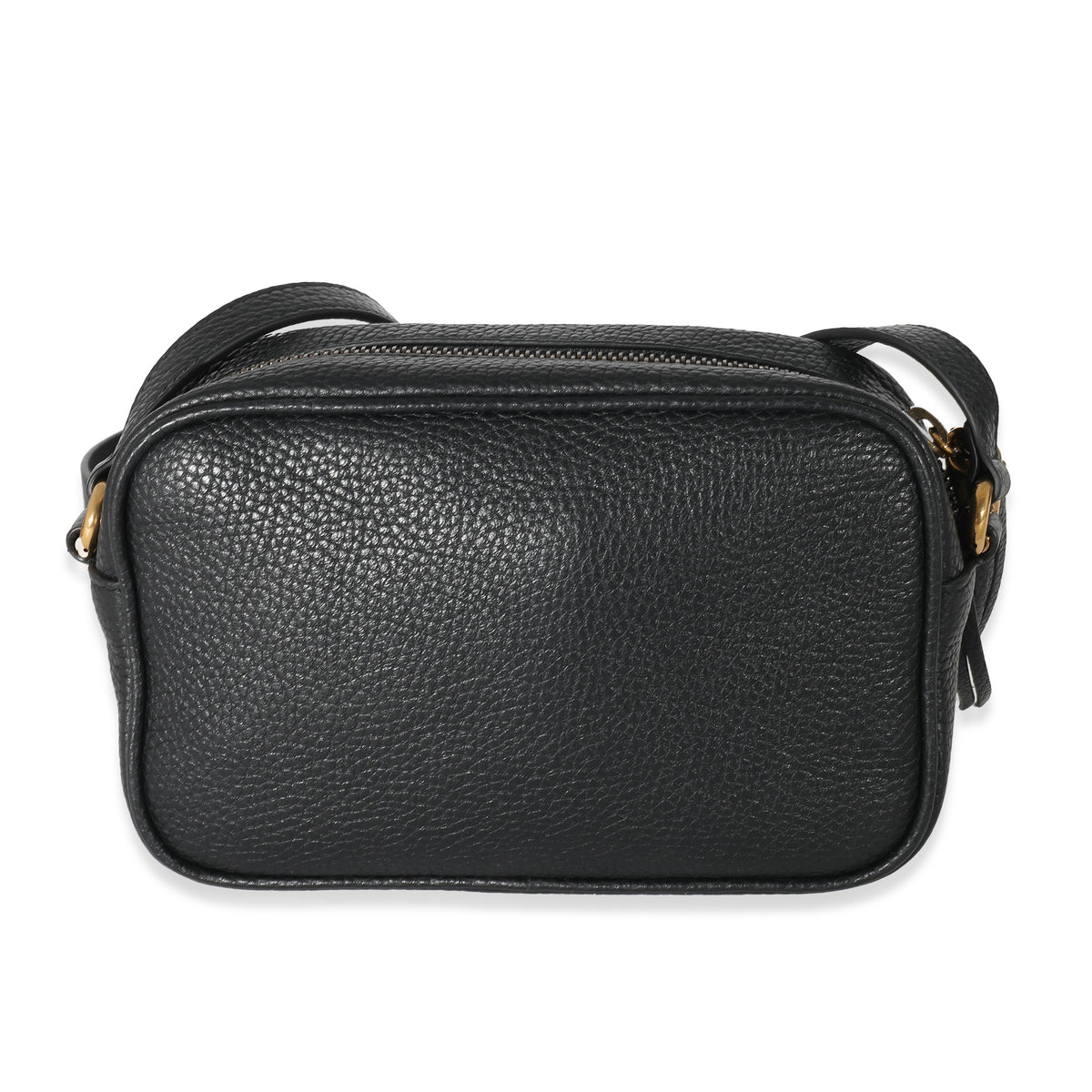 Gucci Black Pebbled Calfskin Mini Soho Disco Bag