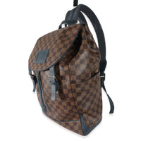 Louis Vuitton Damier Ebene Canvas Runner Backpack