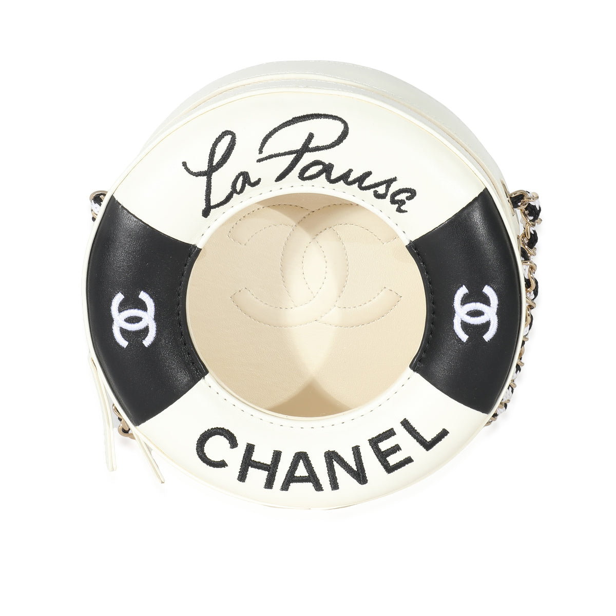 Chanel Black Straw Raffia Medium Deauville Tote, myGemma