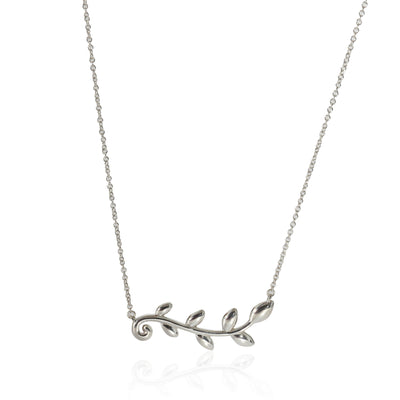 Tiffany & Co. Paloma Picasso Olive Leaf Vine Pendant in Sterling Silver