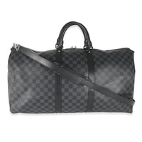 Louis Vuitton Damier Graphite Canvas Keepall Bandoulière 55